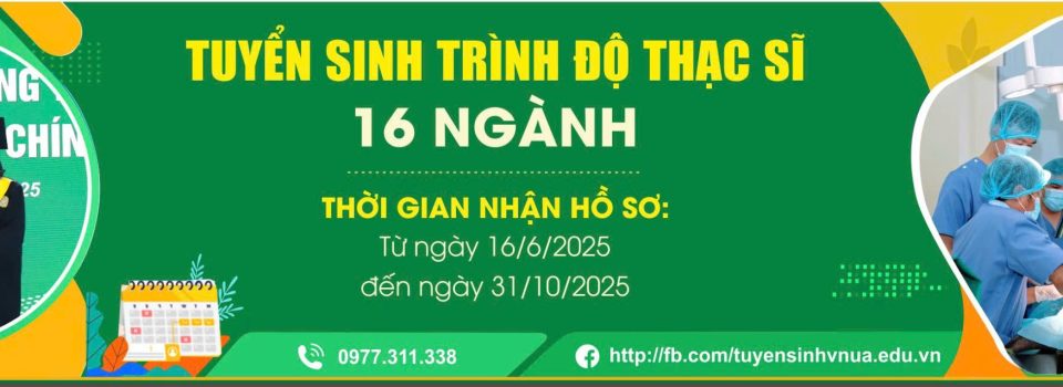 Đào tạo thạc sỹ vnua